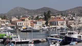 preview picture of video 'Aegina from the port'