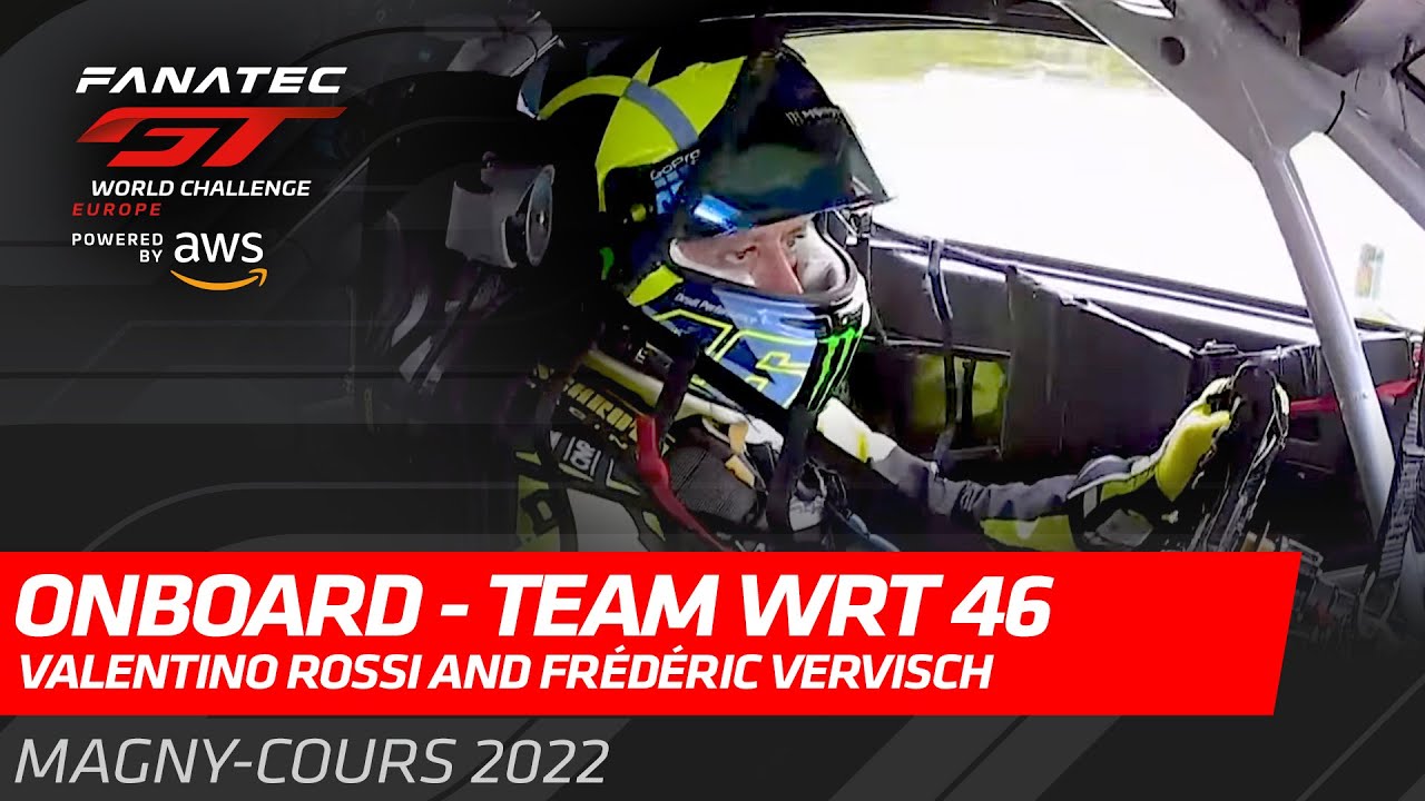 LIVE | Onboard Car 46 | Race 2 | Team WRT Valentino Rossi & Frédéric Vervisch