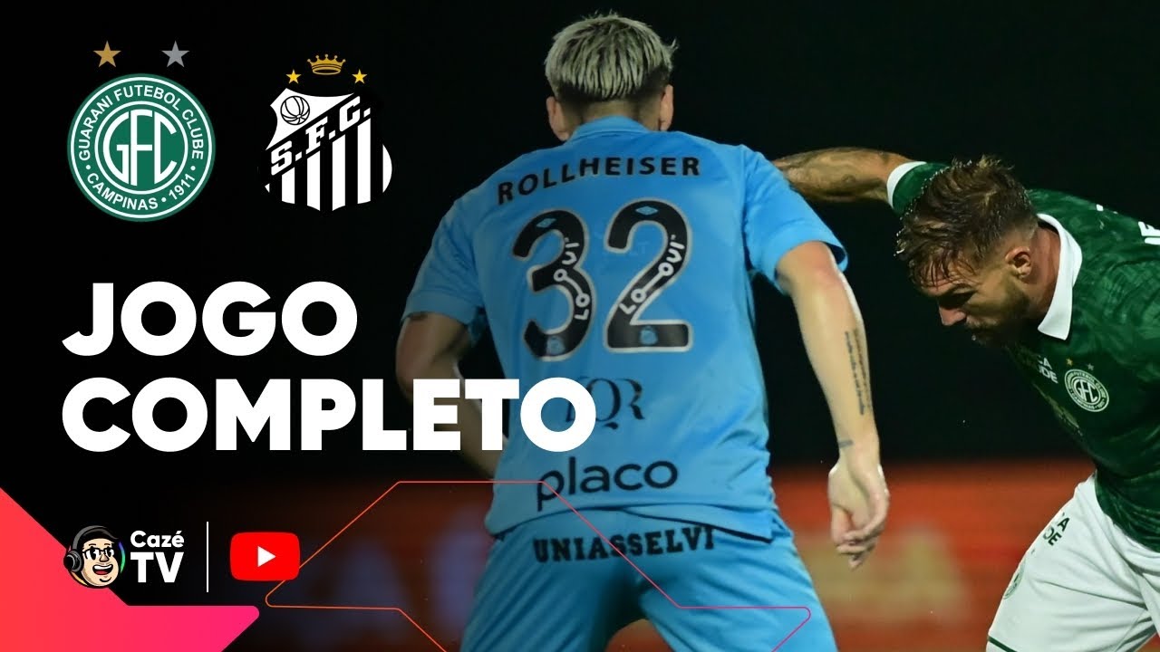 JOGO COMPLETO: GUARANI X SANTOS | PAULISTÃO 2026 | 3ª RODADA