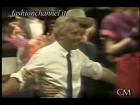 "Mario Valentino" Designer Giorgio Armani Spring Summer 1983 Milan Pret a Porter Woman