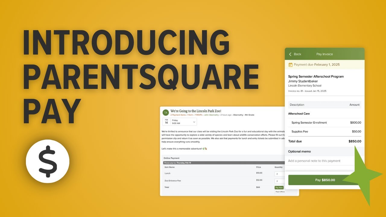 Introducing ParentSquare Pay