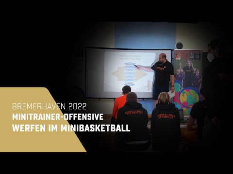 Marius Huth - Werfen im Minibasketball (Bremerhaven 2022)