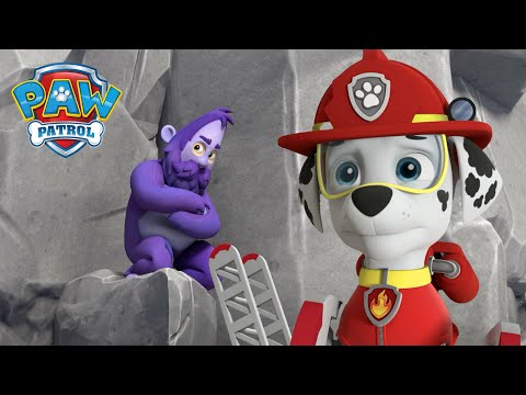 Marshall redt een Humquatch van een gevaarlijke klif! - PAW Patrol Nederlands