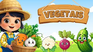 LEGUMES E VERDURAS (Vegetais )| Vídeo educativo para crianças | Aprenda Comigo
