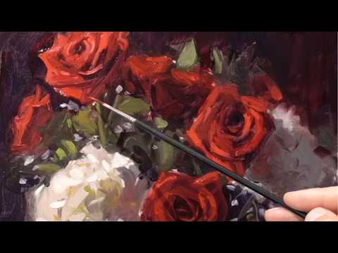 油畫竟然這麼簡單！原來是這樣想的！ (Oil painting gets way easier when you think like this)