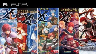 Ys Games for PSP