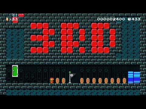 Count Munchers - ブラックパックンはいくつ? by マガトロ 🍄 Super Mario Maker 2 #ahn 😶 No Commentary