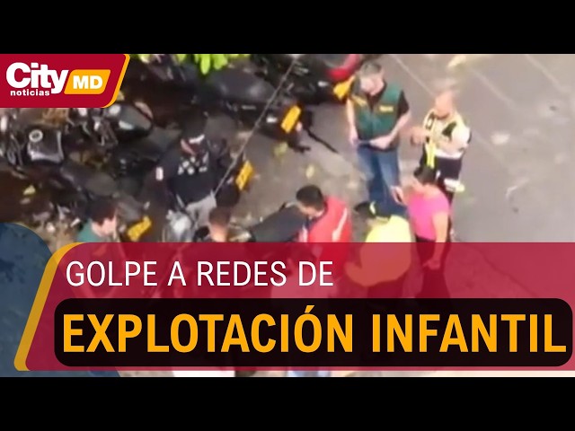 Golpe a redes de explotación infantil: caen bandas que reclutaban menores en el país