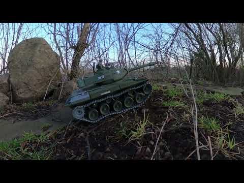 RC tank walker bulldog vs Tiger tank henglong tanks(PANZER)