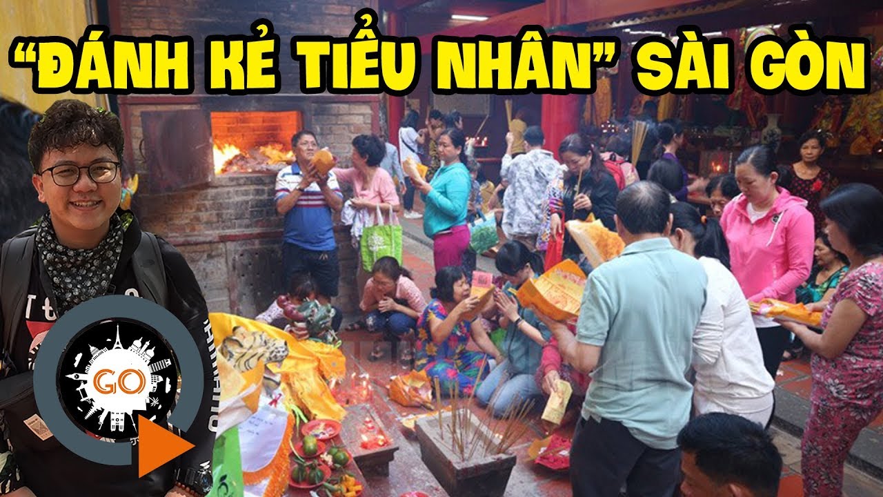 Tập tục "Đánh Tiểu Nhân" độc đáo của người Hoa tại Sài Gòn rất huyền bí | On Lang/ Quan Am Pagoda