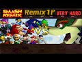 Smash Remix Classic Mode Remix 1P Gameplay All Characters Vs Giga Bowser VERY HARD