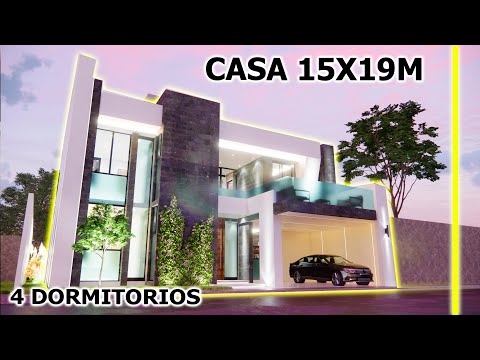 Video del proyecto House Plans 15 x 19m