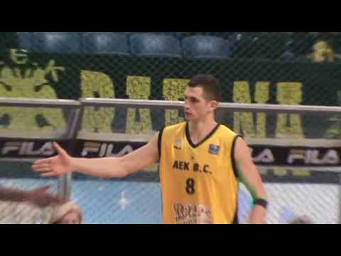 AEK - STELMET ZIELONA GORA 71-64 (FIBA CHAMPIONS LEAGUE, 2016/17)