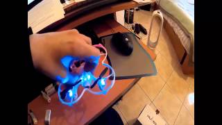 preview picture of video 'Modded Hubsan 107D FPV Quadcopter - Full Review'