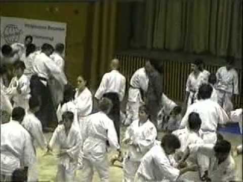 kuribayashi takanori shihan   aikido seminar tarnovo bg 2004   www aikivideo blogspot com