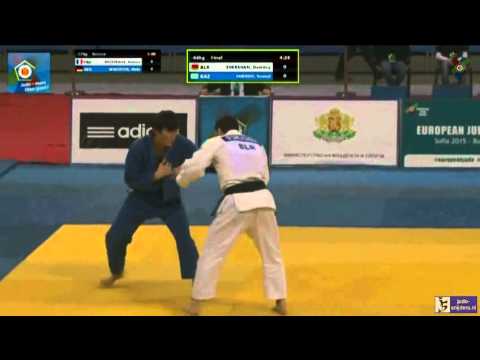 Judo 2015 European Open Sofia: Shershan (BUL) - Sakenuly (KAZ) [-66kg] final