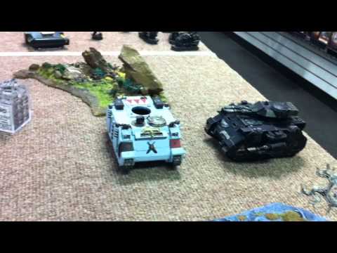 40k BATTLE REPORT: 2500pt Space Wolves vs Black Templar