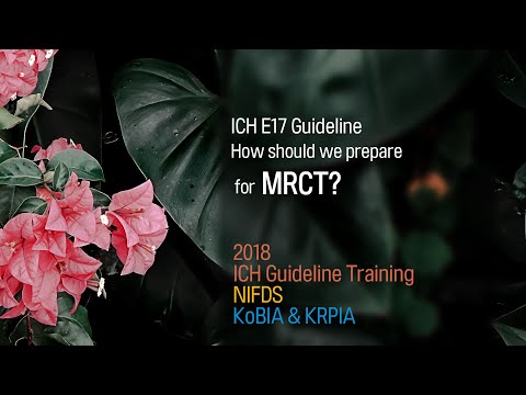 ICH E17-1.  How should we prepare for MRCT?
