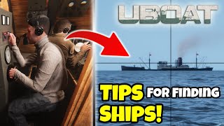 UBOAT: How To Locate & Intercept Ships!