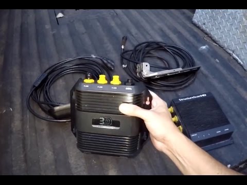 3D Structure Scan Installation- What's in the box? Simrad/Lowrance Structure Scan 3D