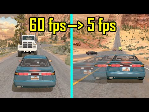 Beamng, but the FPS drops any time i use the brakes | Car Pal