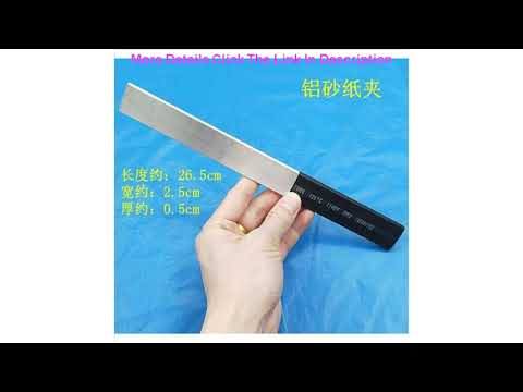 Review Sandpaper Fixture Clips Clamps Plastic Sandpaper Holder Aluminum Flat/Square Semi-circle San