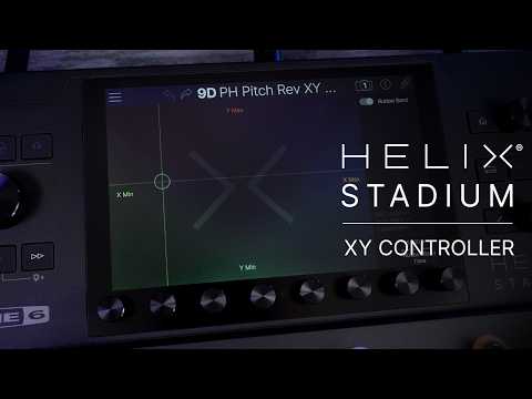Helix Stadium XY 컨트롤러, 손가락 하나로 여러 파라미터를 연주하다