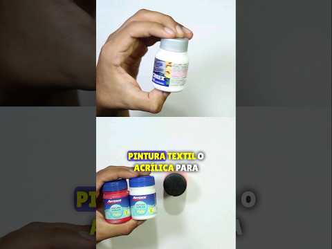 PINTURA ACRÍLICA VS TEXTIL ¿CUAL SIRVE PARA TELA?