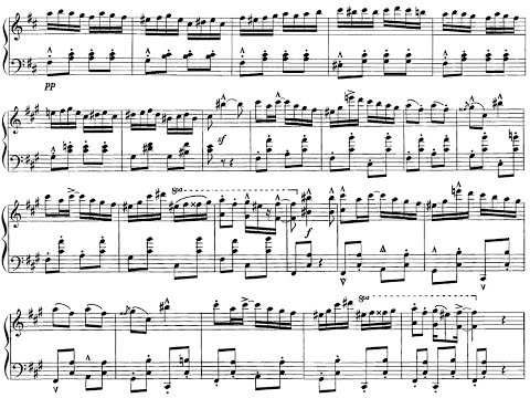 [Fazil Say, 2x{SCORE+LIVE}] Jazz Fantasy On Mozart (Türkischer Marsch) in 86 sec, Live Encore