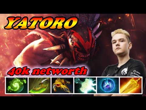 Yatoro crazy rich 40k networth Bloodseeker extreme damage | 7.34 Immortal Best Ranked Gameplay