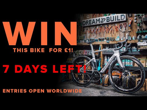 7 DAYS LEFT to WIN this Pinarello DOGMA F Dream Build for ONLY £1!