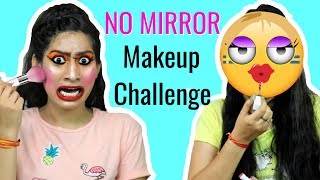Download lagu NO MIRROR Makeup Challenge   A BIG Surprise | Anaysa mp3