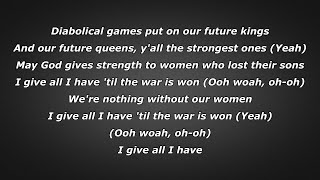 Nas - Til The War Is Won (Lyrics)