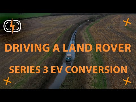 Driving a Land Rover Series 3 EV Conversion