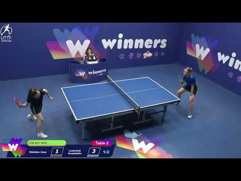 Winners League 29.11.21 Biletska Inna - Lushchyk Anastasiia 20:30