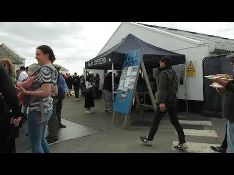 Music and festivities at Lagavulin Distillery whisky day in Feis Ila 2022 Islay Argyll Scotland