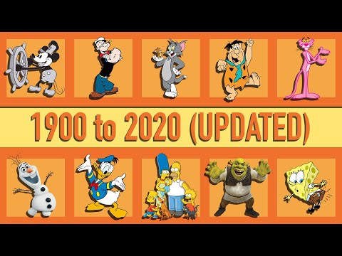 The Film History of Cartoons and Animation (UPDATED 2020)