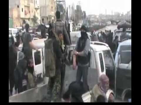 توجه عناصر كتيبة أسود الصاخور الى جبهة خناصر في ريف حلب