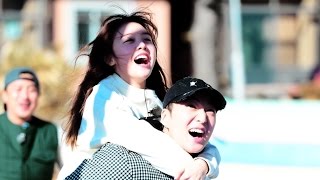Download lagu Winner Seungyoon piggybacks Minah - A Successful Inner Circle Indeed mp3
