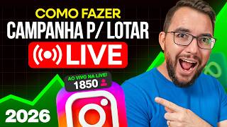 Como fazer Tráfego para Live no Instagram (Passo a Passo) Atualizado!