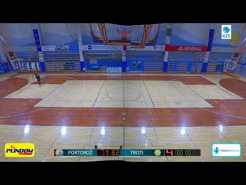 1B. SKL  U20: KK Portorož - Troti, 30. 11. 2023, ŠD Lucija