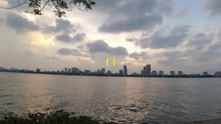 West Lake at dusk