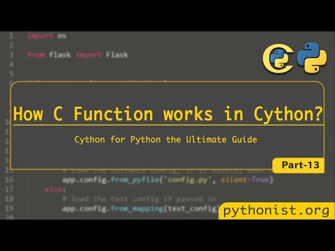 How To C Function Behaves Inside The Cython Code P13cython For Python Python Tutorials