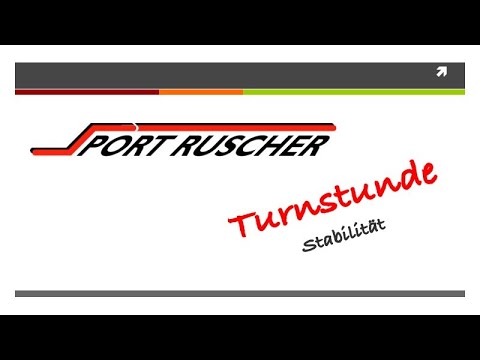 Turnstunde Stabilität #4 - Seitstütz & RussianTwist