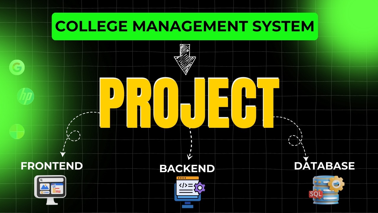Java Project | College Management System | Frontend + Backend + Database | java swing