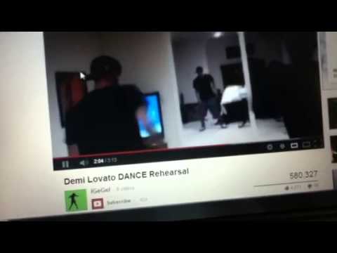 Thumbnail for Demi lovato dance rehearsal by Demi Lovato