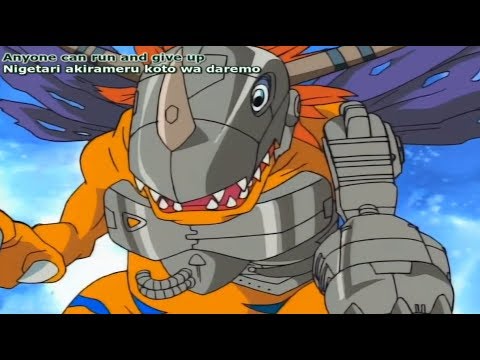 Digimon Adventure - Metalgreymon vs Etemon (ENG SUB)