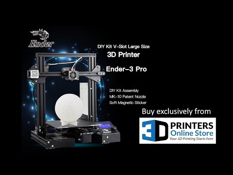 Creality Ender 3 Pro 3D Printer Kit Demo