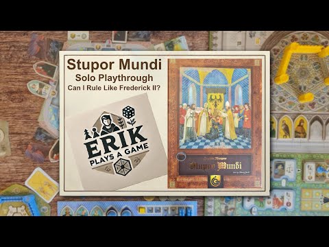 Can I Rule Like Frederick II | Stupor Mundi Solo Playthrough