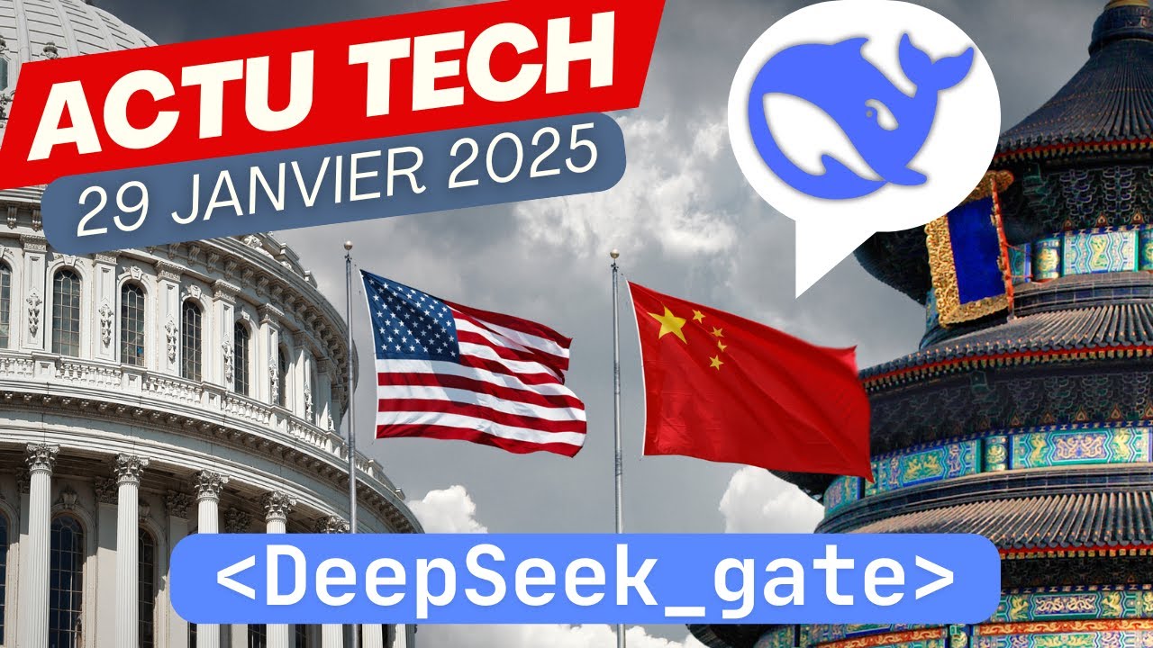 DeepSeek Gate : Infos, Intox, Piratage, ça se tend entre la Chine et les US !